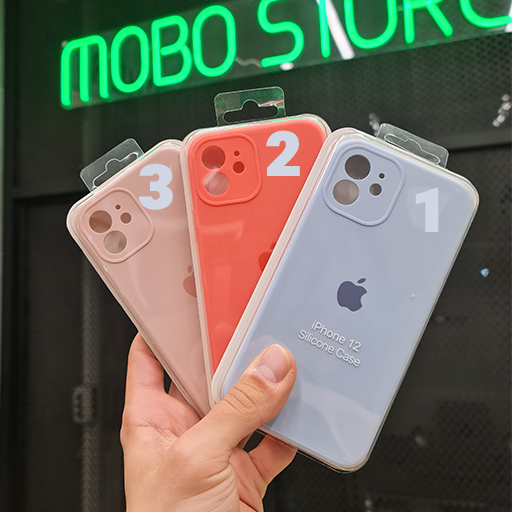 قاب سیلیکون محافظ لنزدار زیربسته Apple iphone 12