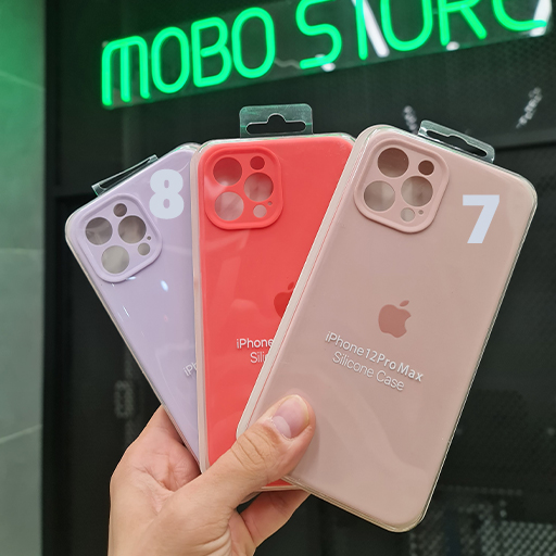 قاب سیلیکون محافظ لنزدار زیربسته Apple iphone 12 promax