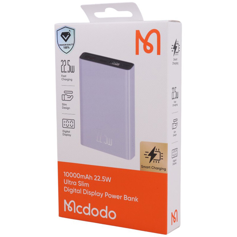 پاور بانک فست شارژ 10000 میلی آمپر مک دودو مدل Mcdodo MC-294 Powerbank 10000 mAh 22.5W