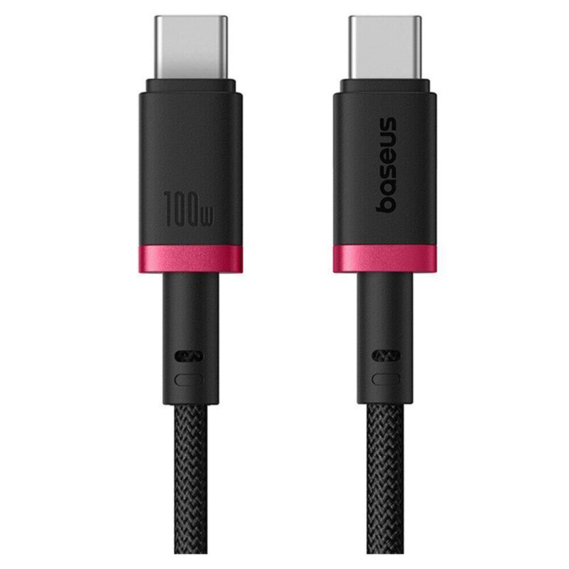 کابل 1 متری دو سر Type-C بیسوس 100 وات مدل Baseus P10377803U Type-C To Type-C 100W 1m Fast Charging Cable