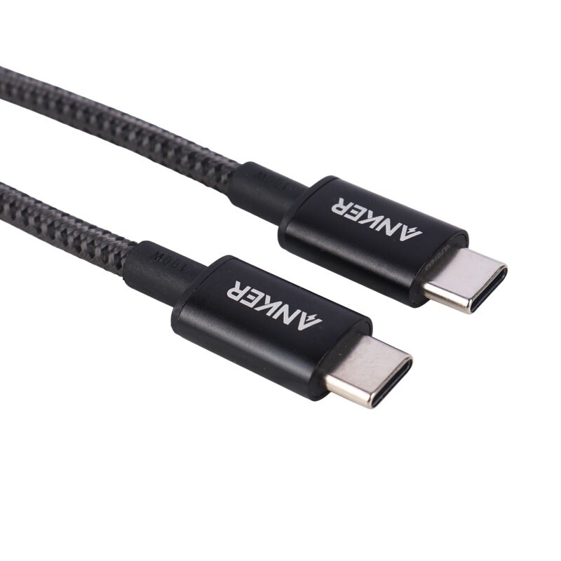 کابل 1 متری USB-C به USB-C انکر 100 وات مدل Anker A8756 Type-C To Type-C 100W 1m Fast Charging Cable