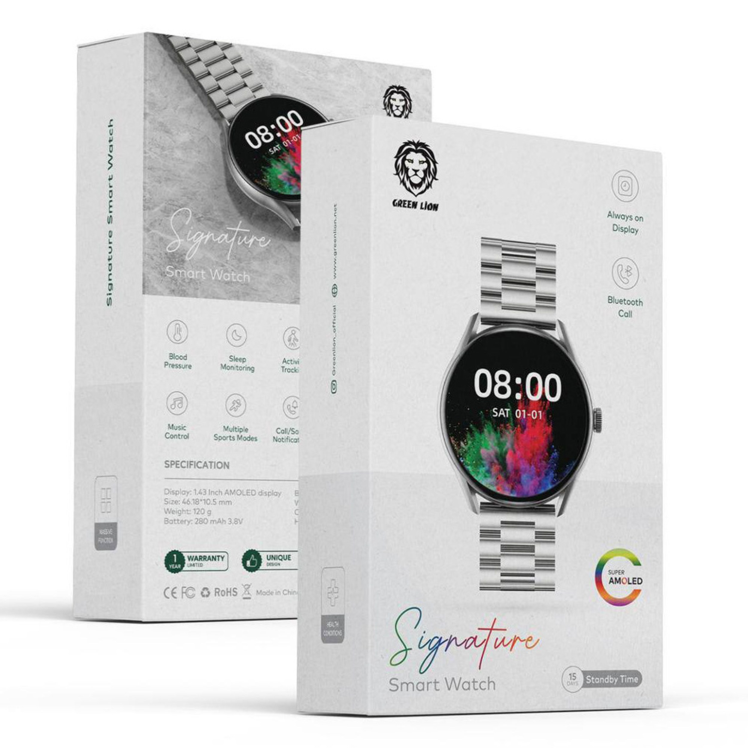 ساعت هوشمند گرین لاین Green Lion Signature نسخه گلوبال