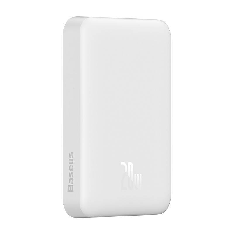 پاور بانک بیسوس ظرفیت 10000 میلی آمپر توان 20 وات مگ سیف Powerbank Baseus Magnetic Mini 10000mAh 20W