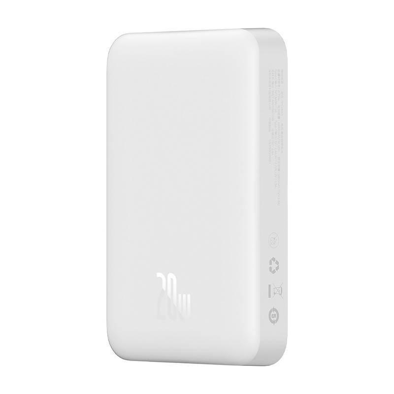 پاور بانک بیسوس ظرفیت 10000 میلی آمپر توان 20 وات مگ سیف Powerbank Baseus Magnetic Mini 10000mAh 20W