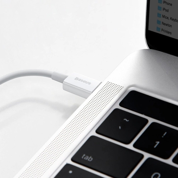 کابل کوتاه شارژ 20 سانتی بیسوس مدل Baseus CATLYS-01 Superior Type-C to Lightning Fast Data Cable 0.25m