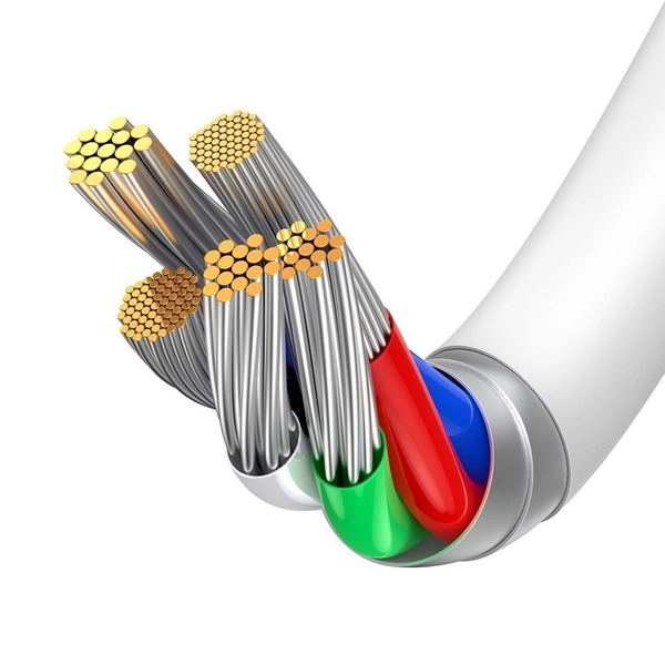 کابل کوتاه شارژ 20 سانتی بیسوس مدل Baseus CATLYS-01 Superior Type-C to Lightning Fast Data Cable 0.25m