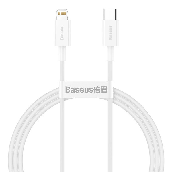 کابل کوتاه شارژ 20 سانتی بیسوس مدل Baseus CATLYS-01 Superior Type-C to Lightning Fast Data Cable 0.25m