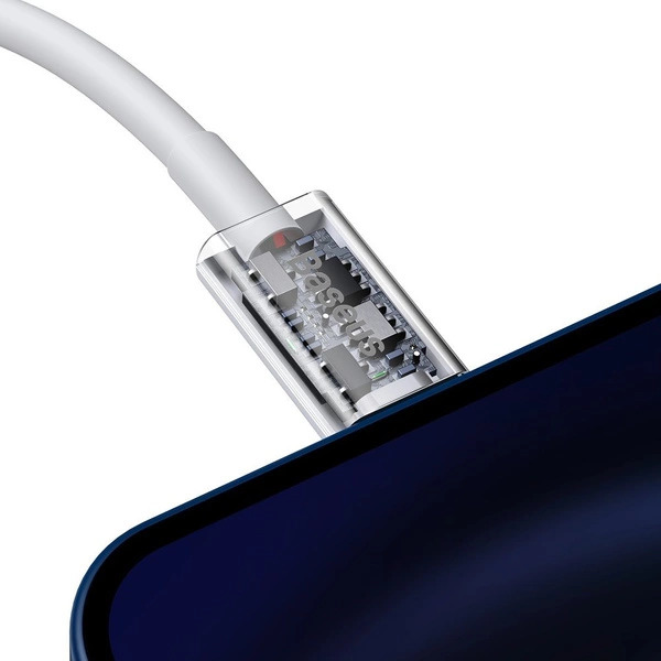 کابل کوتاه شارژ 20 سانتی بیسوس مدل Baseus CATLYS-01 Superior Type-C to Lightning Fast Data Cable 0.25m