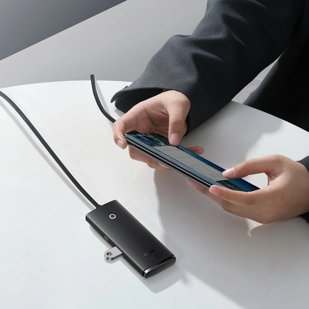 هاب USB بیسوس مدل Baseus Lite Series WKQX03010 USB3.0