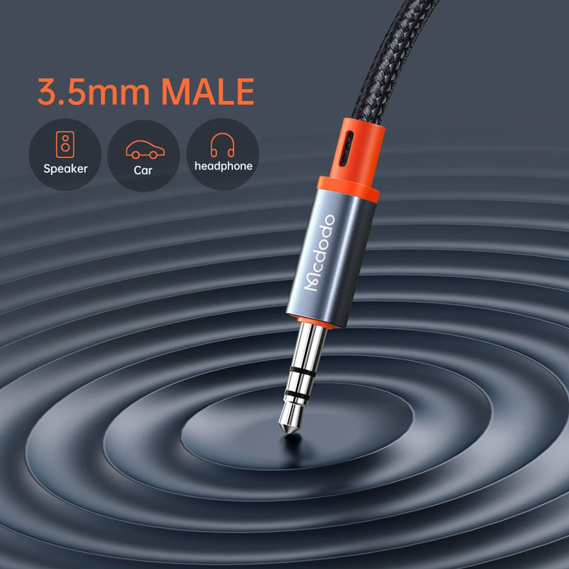 کابل تایپ سی به AUX مک دودو 1.2 متری مدلMcdodo CA-0820 Type-C To AUX 1.2m Cable
