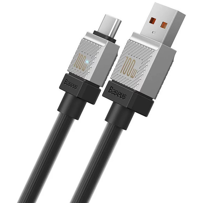 کابل شارژ 1 متری USB به Type-C بیسوس 100 وات مدل Baseus CoolPlay Series CAKW00060 Type-C 100W 1m Type-C Cable
