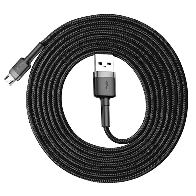 کابل 2 متری میکرو یو اس بی بیسوس Baseus CAMKLF-CG1 Cafule USB to microUSB Data Cable 2m