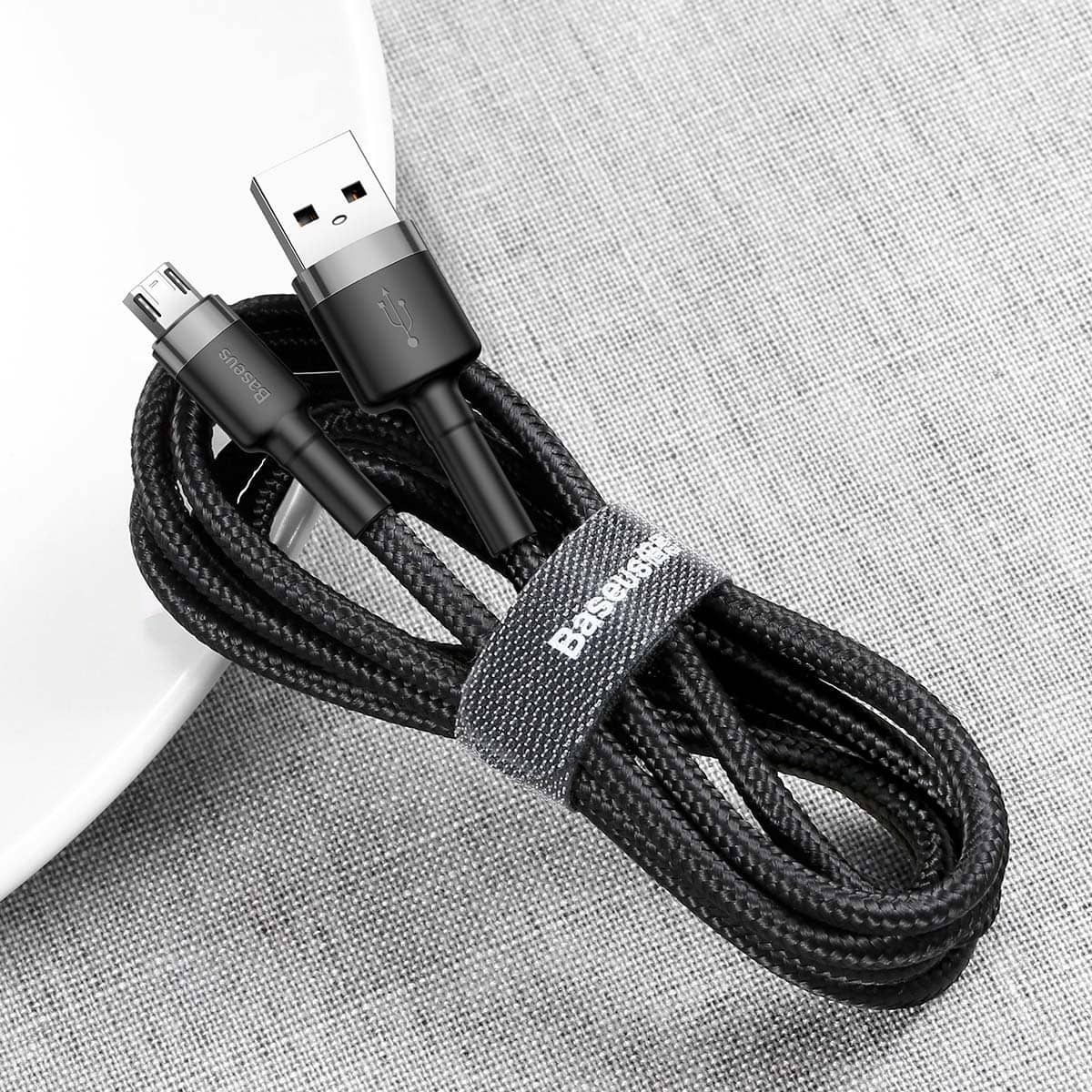 کابل 2 متری میکرو یو اس بی بیسوس Baseus CAMKLF-CG1 Cafule USB to microUSB Data Cable 2m