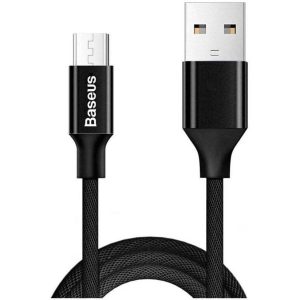 کابل 1 متری microUSB بیسوس مدل  Baseus CAMYW-A01 Yiven USB to microUSB Data Cable 2A 1m