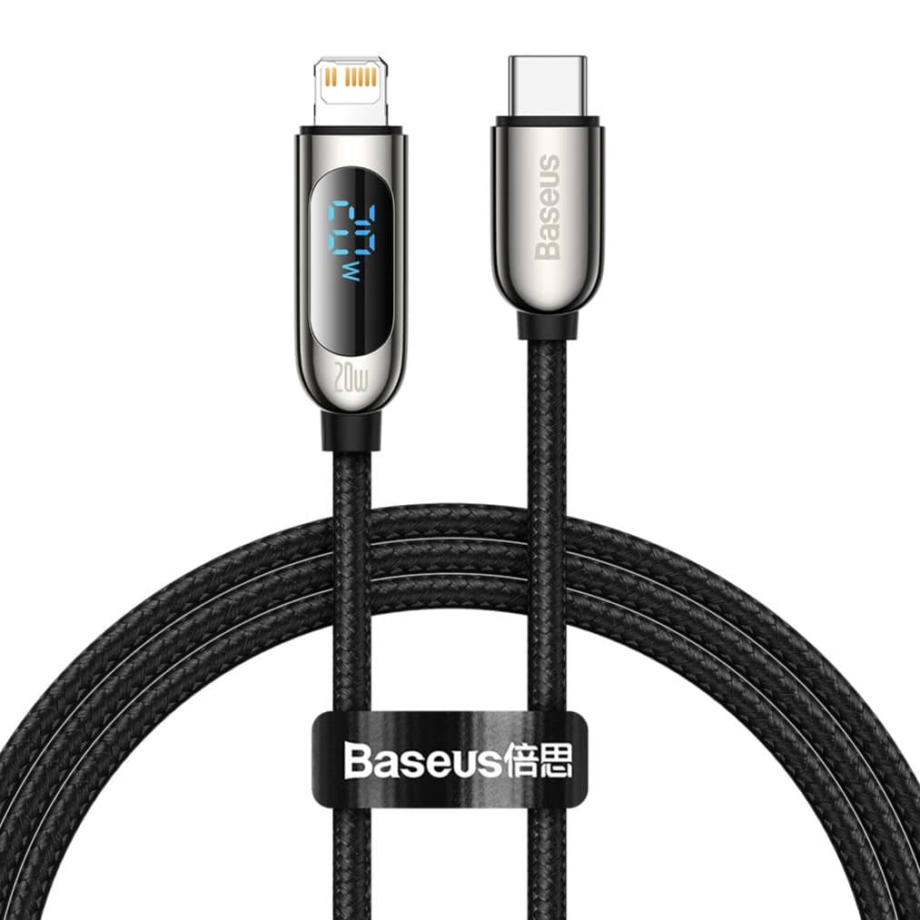 کابل تایپ سی به لایتنینگ 20 وات بیسوس 1 متری مدل Baseus CATLSK-A01 Type-C to Lightning PD 20W 2.22A 1m Cable