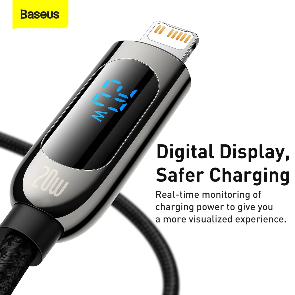 کابل تایپ سی به لایتنینگ 20 وات بیسوس 1 متری مدل Baseus CATLSK-A01 Type-C to Lightning PD 20W 2.22A 1m Cable