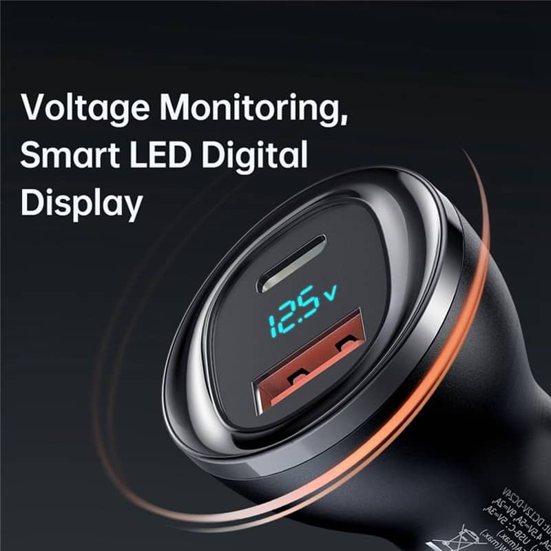 شارژر فندکی 95 وات مک دودو فست شارژ مدل Mcdodo CC-5670 5A QC3.0 PD 95W Car Charger