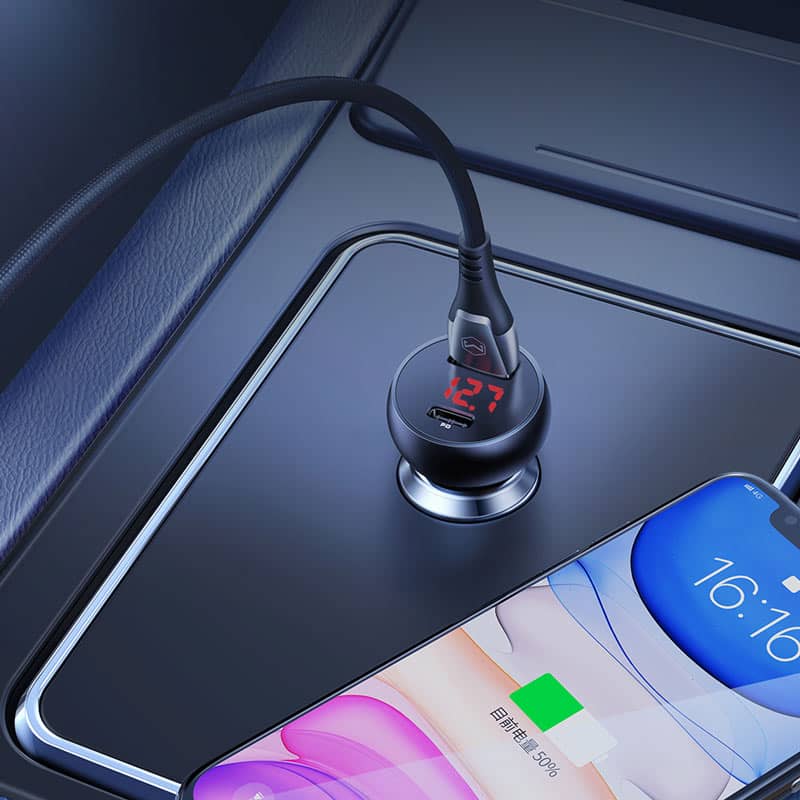 شارژر فندکی 30 وات مک دودو فست شارژ مدل Mcdodo CC-6810 QC3 5A