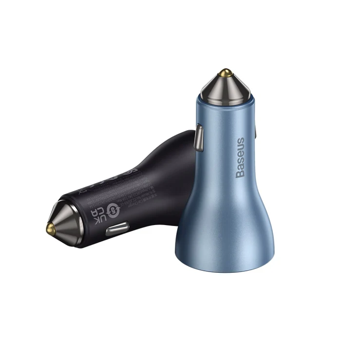 شارژر فندکی 65 وات بیسوس مدل Baseus Golden Contactor Pro Car Charger 65W U+C+C CCJDZ65-UC
