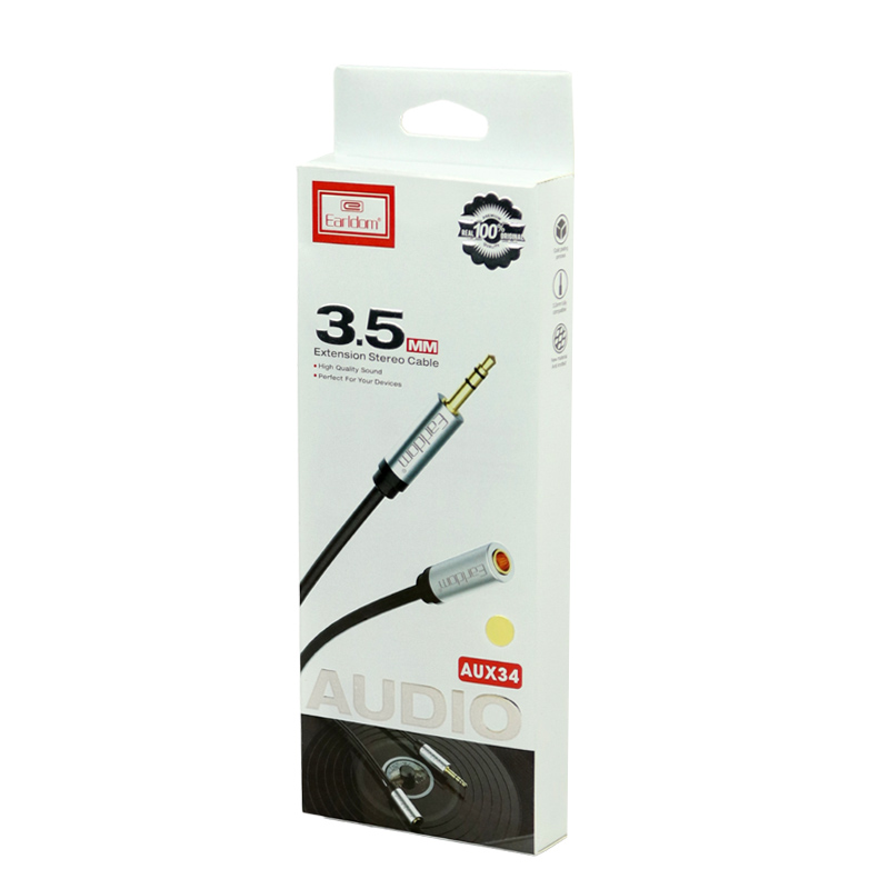 کابل افزایش طول صدا ارلدام مدل Earldom ET-AUX34 1m