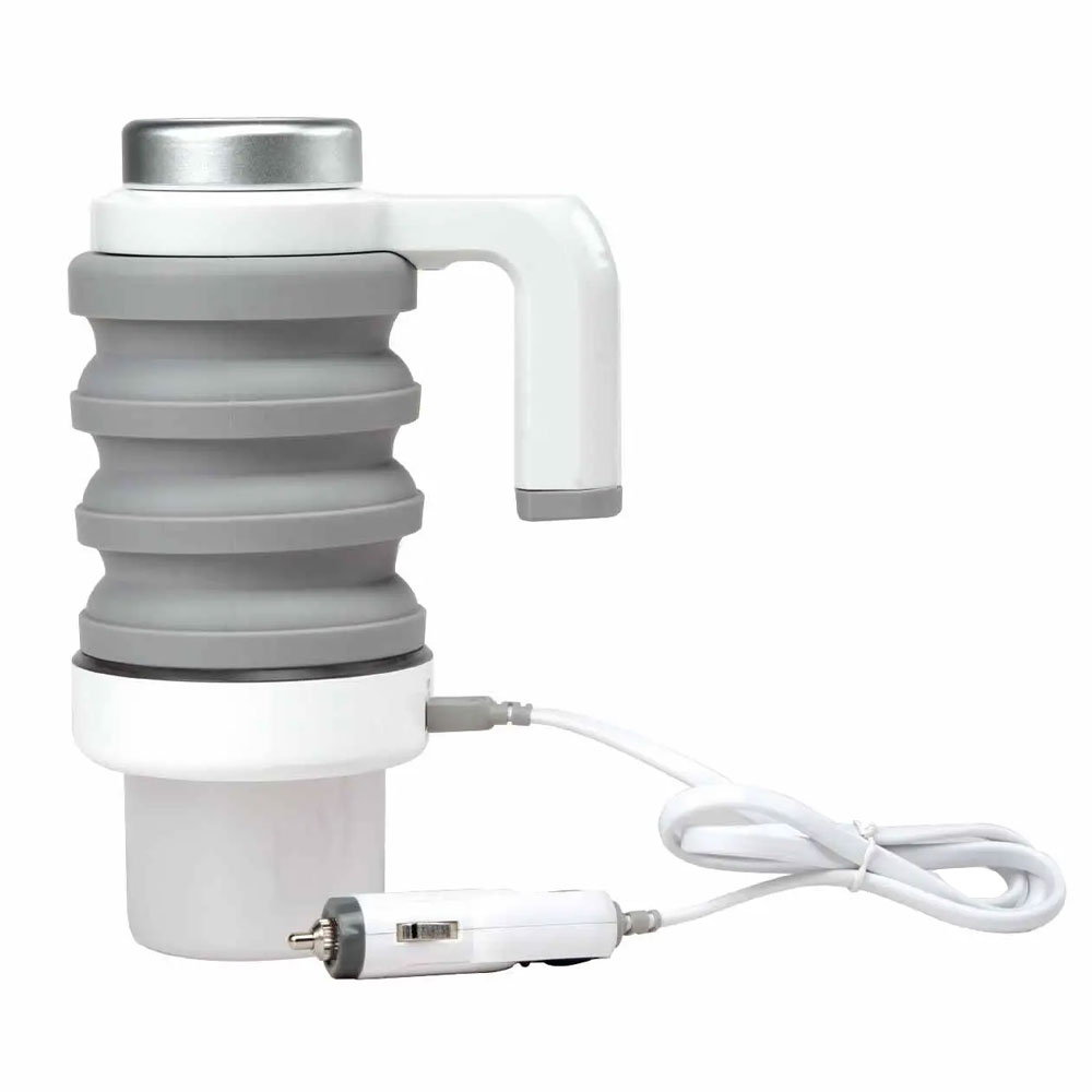 کتری برقی تاشو خودرو گرین لاین مدل Green Lion Car Folding Electric Kettle GNCARFELKTWH
