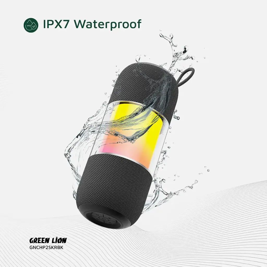 اسپیگر بلوتوثی گرین لاین مدل Green Lion Change Pro RGB Portable Speaker GNCHP2SKRBK