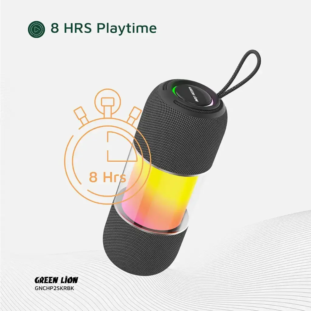 اسپیگر بلوتوثی گرین لاین مدل Green Lion Change Pro RGB Portable Speaker GNCHP2SKRBK