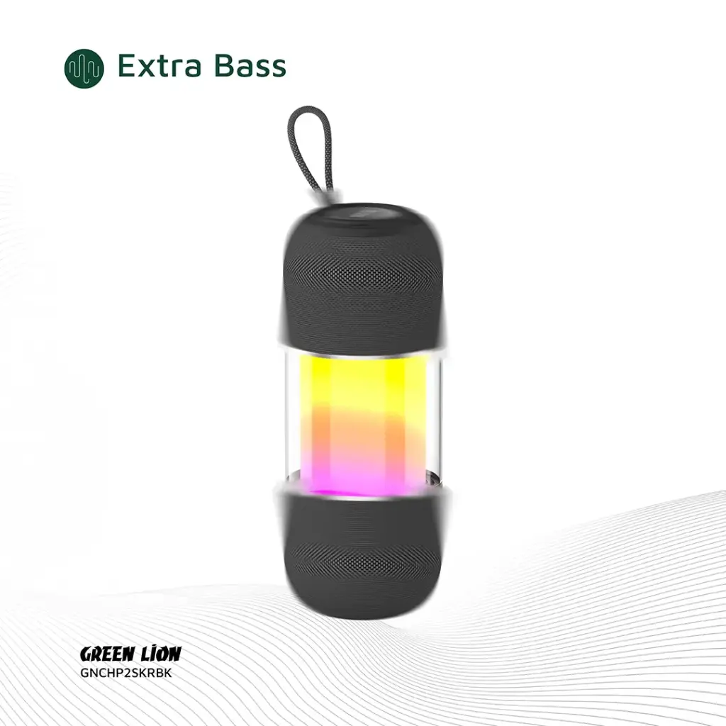 اسپیگر بلوتوثی گرین لاین مدل Green Lion Change Pro RGB Portable Speaker GNCHP2SKRBK