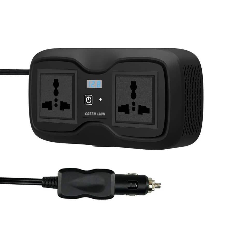 اینورتر 200 وات گرین لاین مدل Green Lion GC-233 Power Inverter GNGC233PIBK