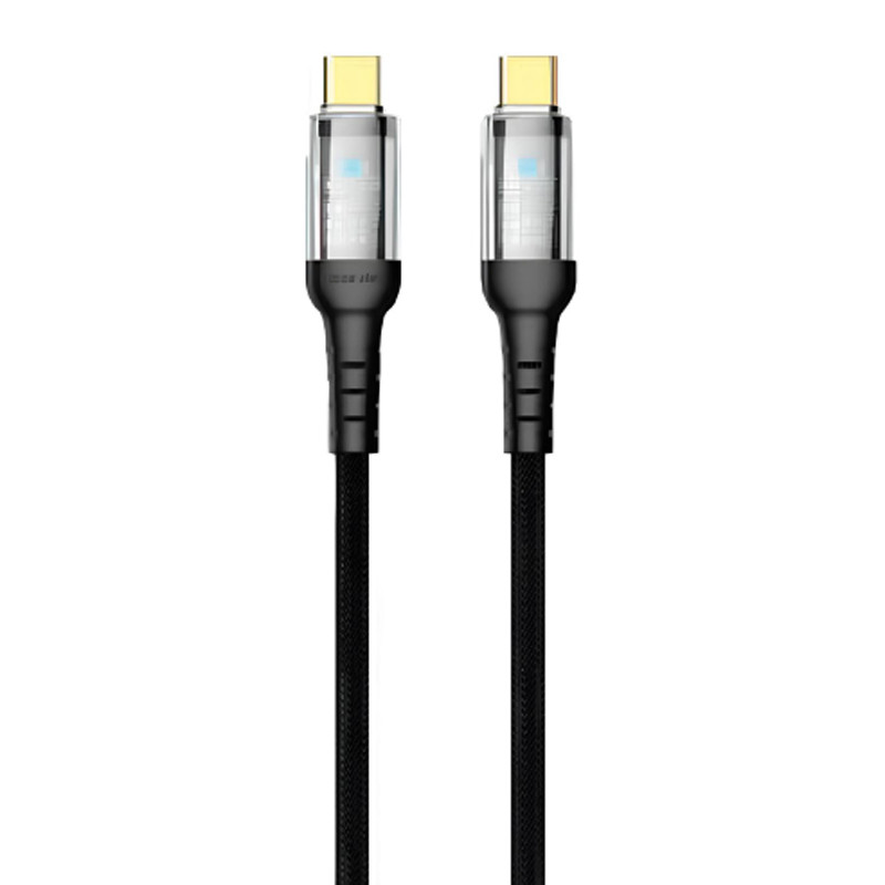 کابل تایپ سی 60 وات گرین لاین 1 متری مدل Green Lion GNLEDC60CTCBK Type-C To Type-C 60W 1m Fast Charging Cab