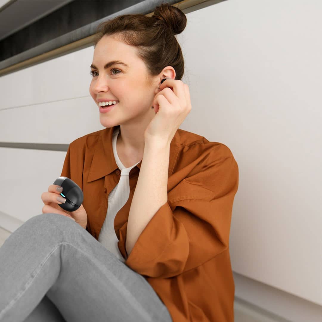 هندزفری بلوتوثی گرین لاین مدل Green Lion Loop Bone Conduction TWS GNLOOPTWSBK