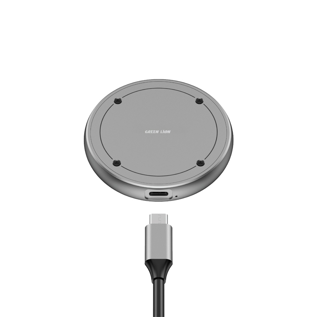 کیس SSD مگ سیف گرین لاین مدل Green Lion MagSafe SSD M.2 NVME SSD Case GNMG256SSDGY