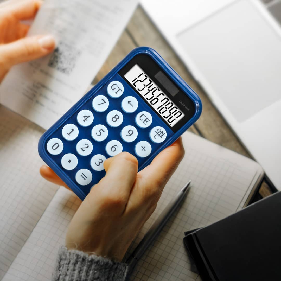 ماشین حساب جیبی گرین لاین مدل Green Lion Pocket Calculator GNPOCAL10BL