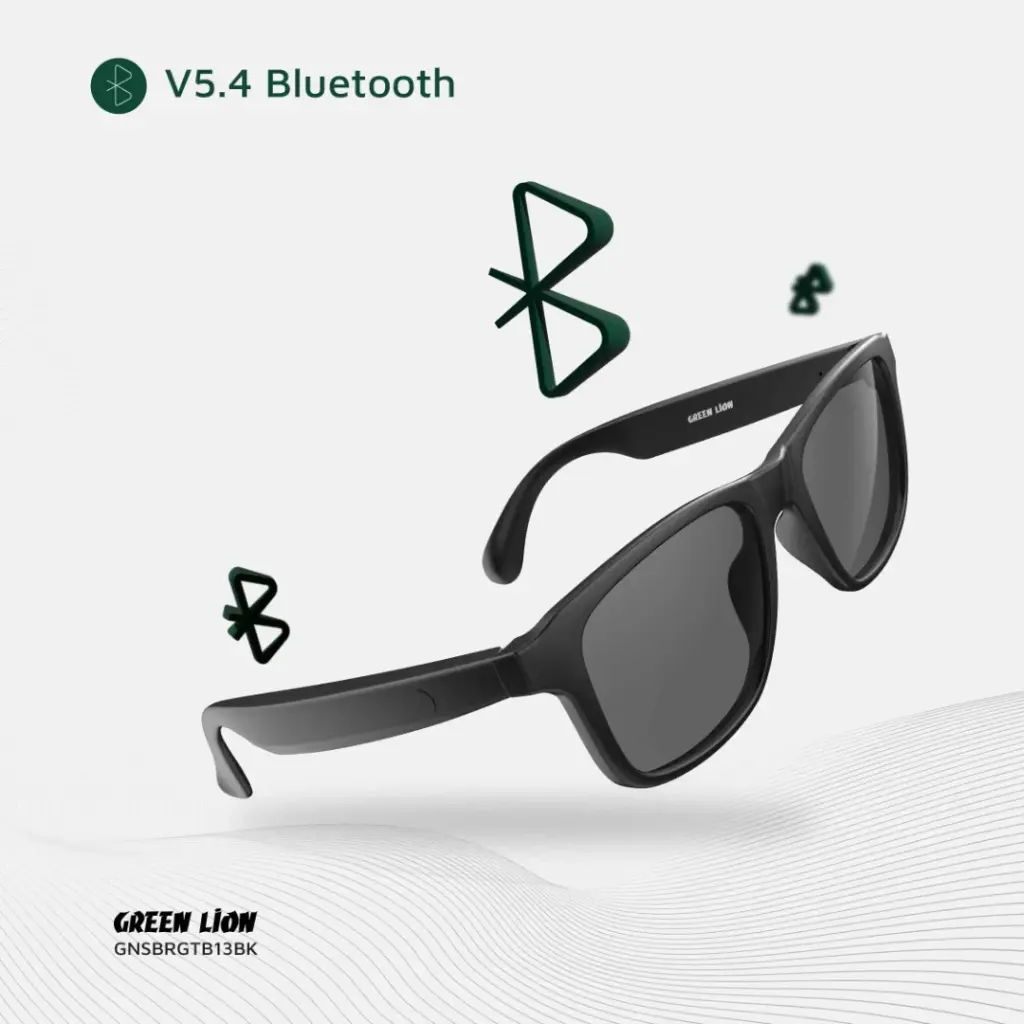 عینک هوشمند سیدنی گرین لاین مدل Green Lion Sydney Smart Glasses GNSDNGLSBK