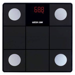 ترازوی هوشمند گرین لاین مدل Green Lion Smart Body Scale GNSFSCLEBK