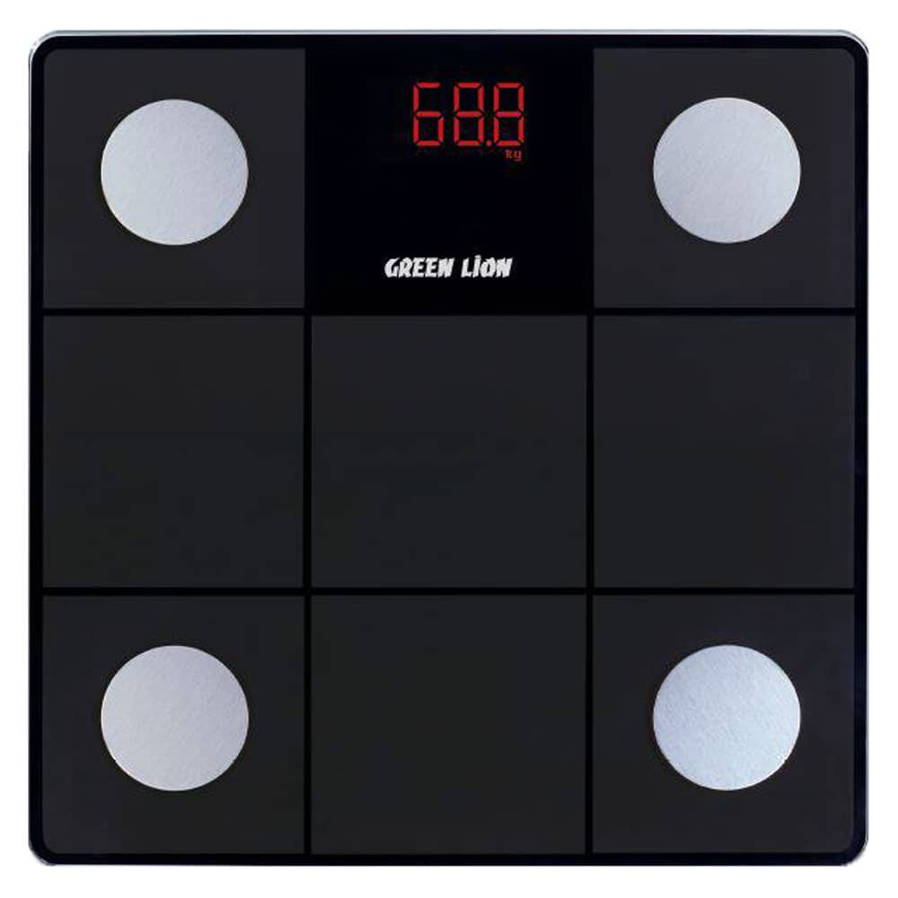 ترازوی هوشمند گرین لاین مدل Green Lion Smart Body Scale GNSFSCLEBK