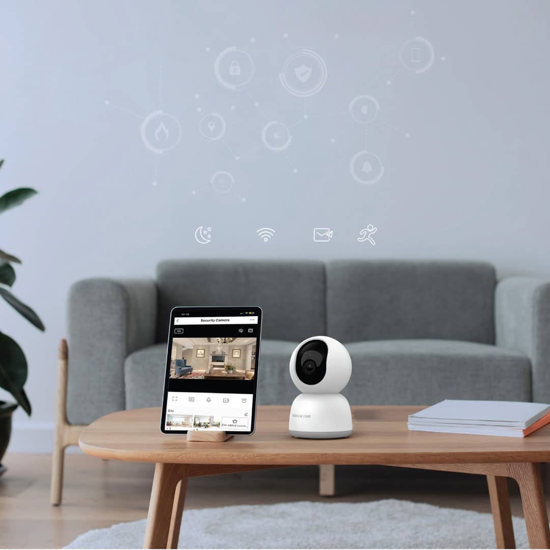 دوربین هوشمند گرین لاین مدل Green Lion Smart Home Camera GNSMHMECMWH