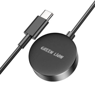 شارژر ساعت هوشمند سامسونگ گرین لاین مدل Green Lion Wireless Samsung Watch Charger 2.5W GNWTHCSAMBK