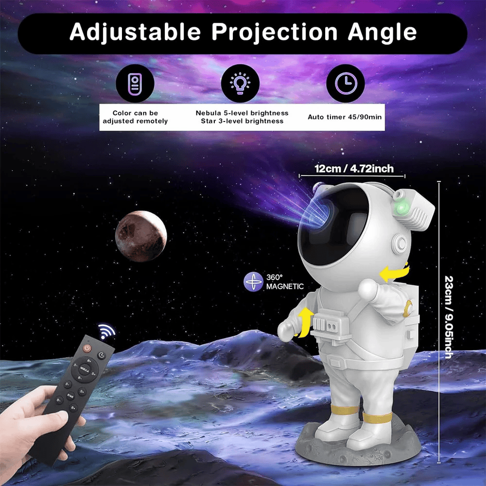 پرژکتور کهکشانی طرح فضا نورد مدل Astronaut Galaxy Projector