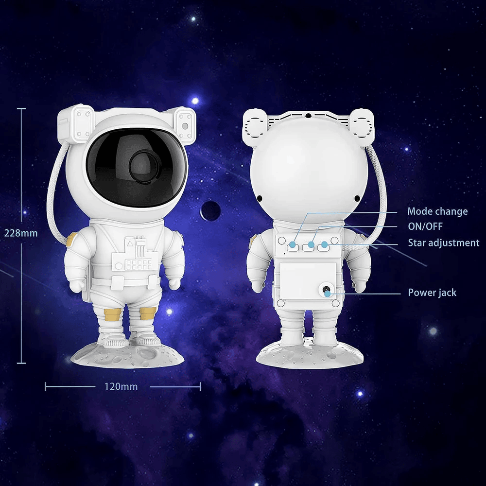 پرژکتور کهکشانی طرح فضا نورد مدل Astronaut Galaxy Projector