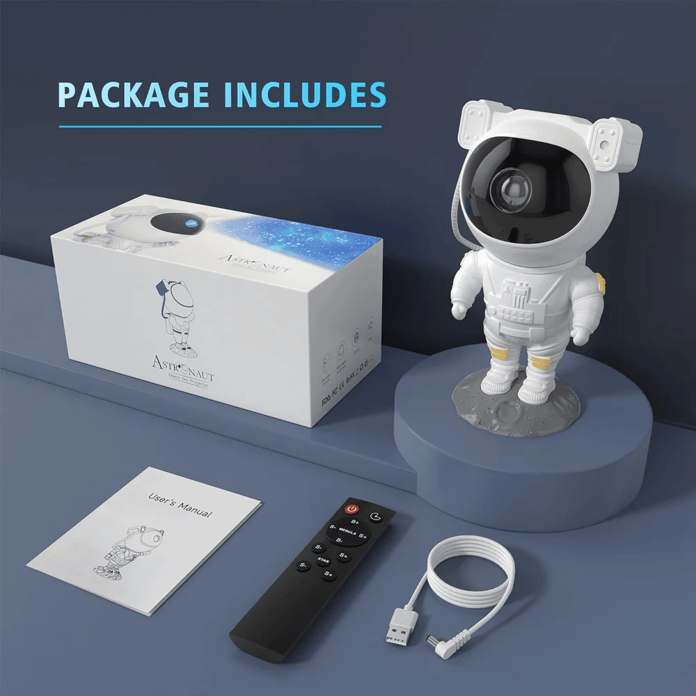 پرژکتور کهکشانی طرح فضا نورد مدل Astronaut Galaxy Projector