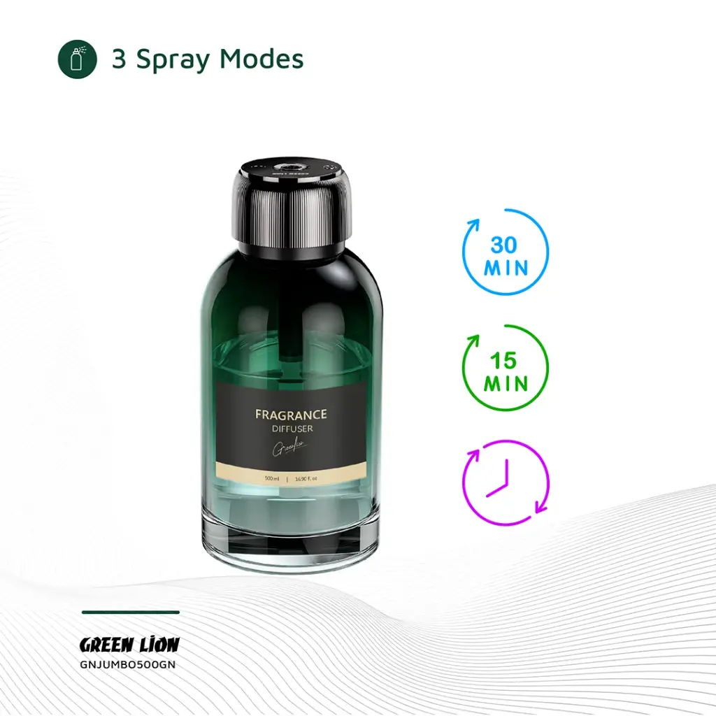 خوشبوکننده گرین لاین مدل Green Lion Jumbo Fragrance Diffuser GNMIC65XTYCBK