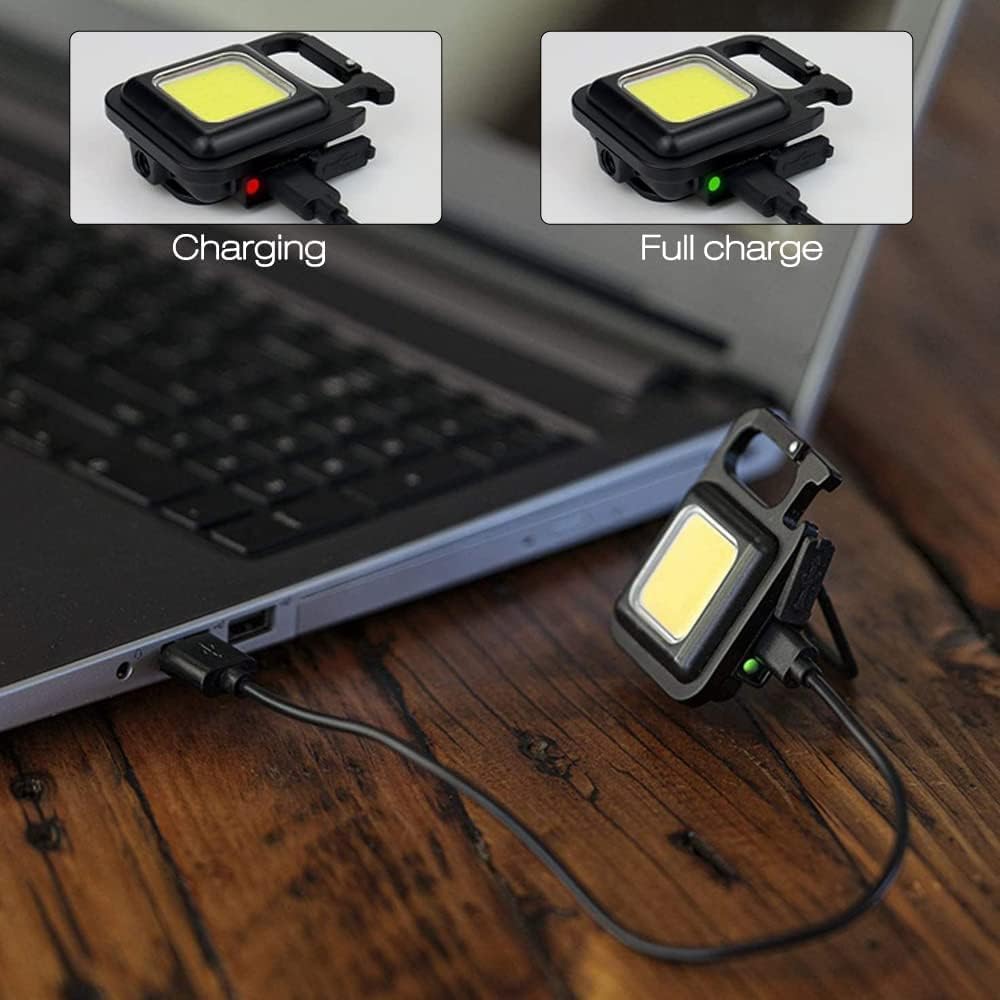 چراغ قوه مدل سرسوئیچی دار چند کاره Keychain Light