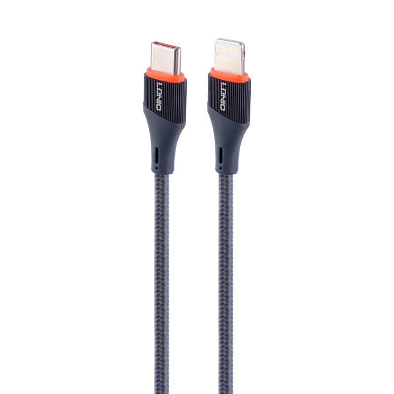 کابل لایتنینگ به تایپ سی 30 وات 1 متری الدینیو مدل Ldnio LC631i Type-C To Lightning 30W PD 1m FAST CHARGING CABLE