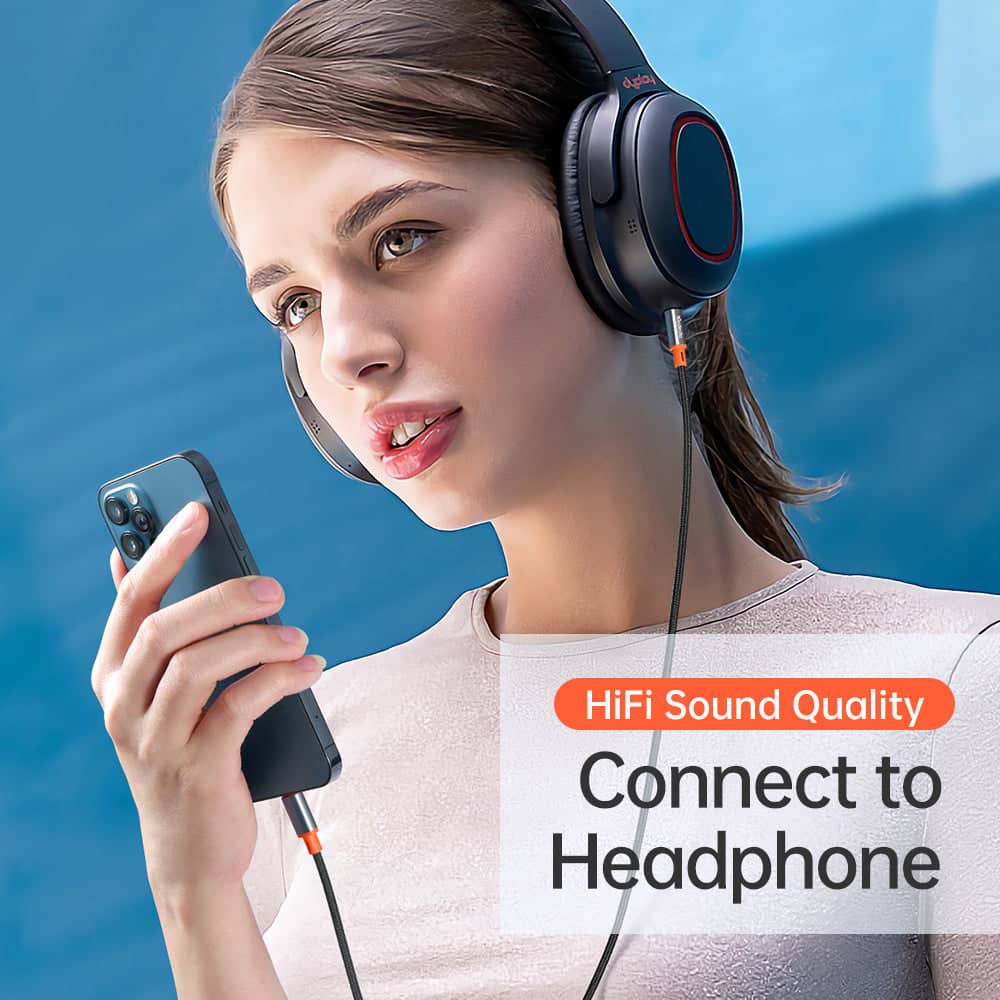 کابل لایتنینگ به AUX مک دودو مدل Mcdodo CA-0780 Lightning to 3.5mm AUX طول 1.2 متری