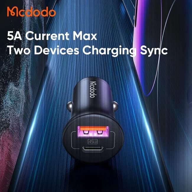 شارژر فندکی 45 وات مک دودو مدل Mcdodo CC-2680