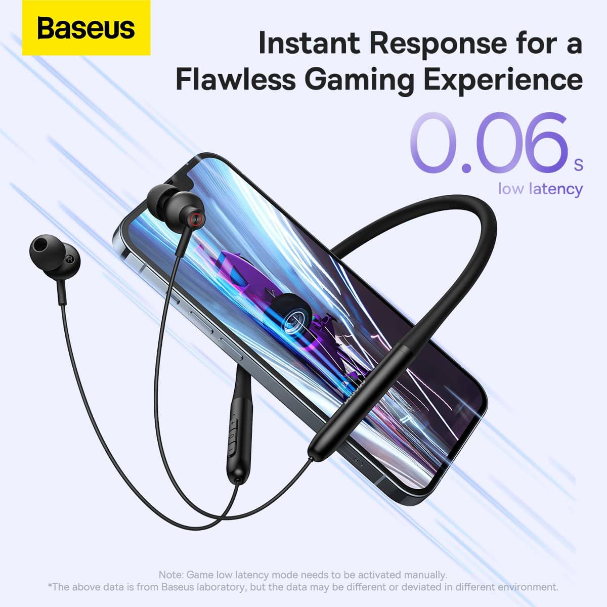 هندزفری گردنی بلوتوثی بیسوس مدل Baseus Bowie P1X Neckband Wireless Earphones NGPB010001