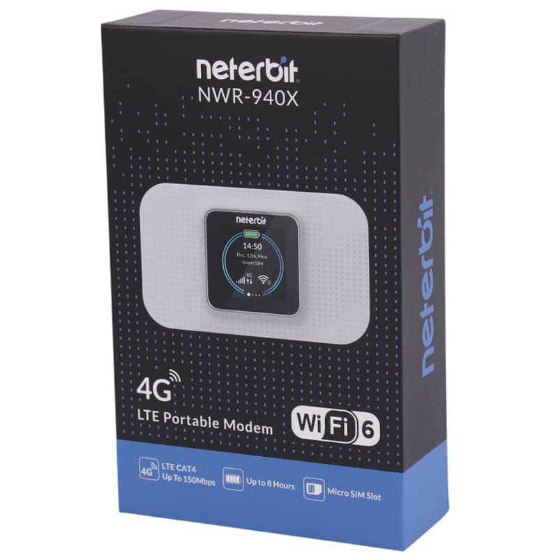 مودم همراه سیمکارتی 4G LTE نتربیت مدل NWR-940X