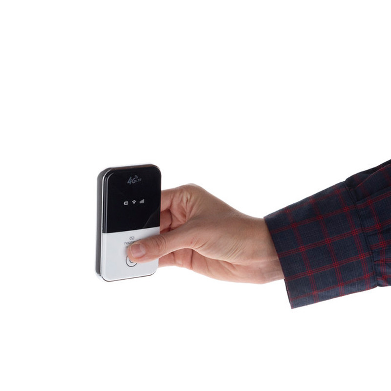 مودم همراه سیم کارتی نزتک مدل Naztech NZT-77C 4G LTE 150Mbps Mobile Router