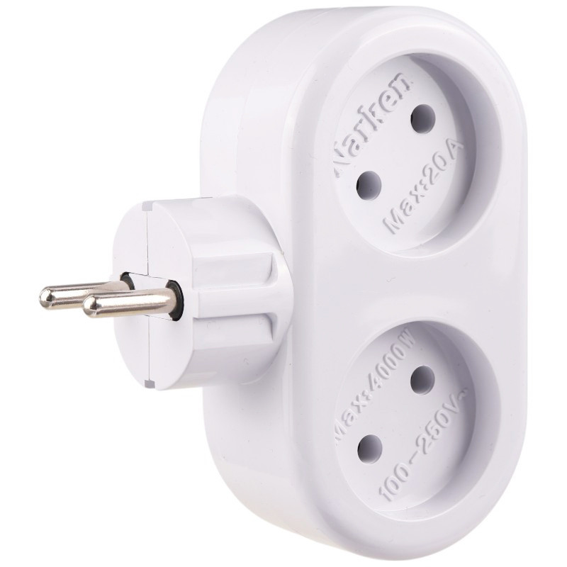 چهار راهی برق نارکن مدل Narkan 4-way Electricity Adapter